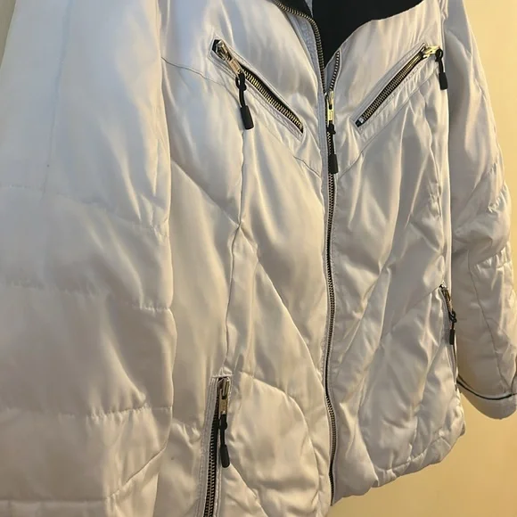 Style & Co. Sport Petite Women’s Medium Cold Weather Jacket with Hood 🍁 ❄️ - Picture 5 of 14